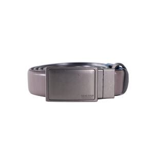 Kenneth Cole Reaction Reversible Exact System Stretch Belt – Gray/Black – NWT